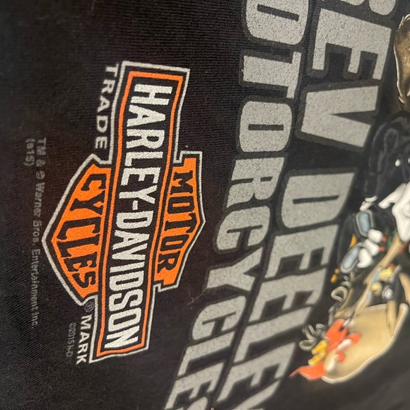Men’s Harley Davidson X looney tunes shirt - Picture 6 of 6